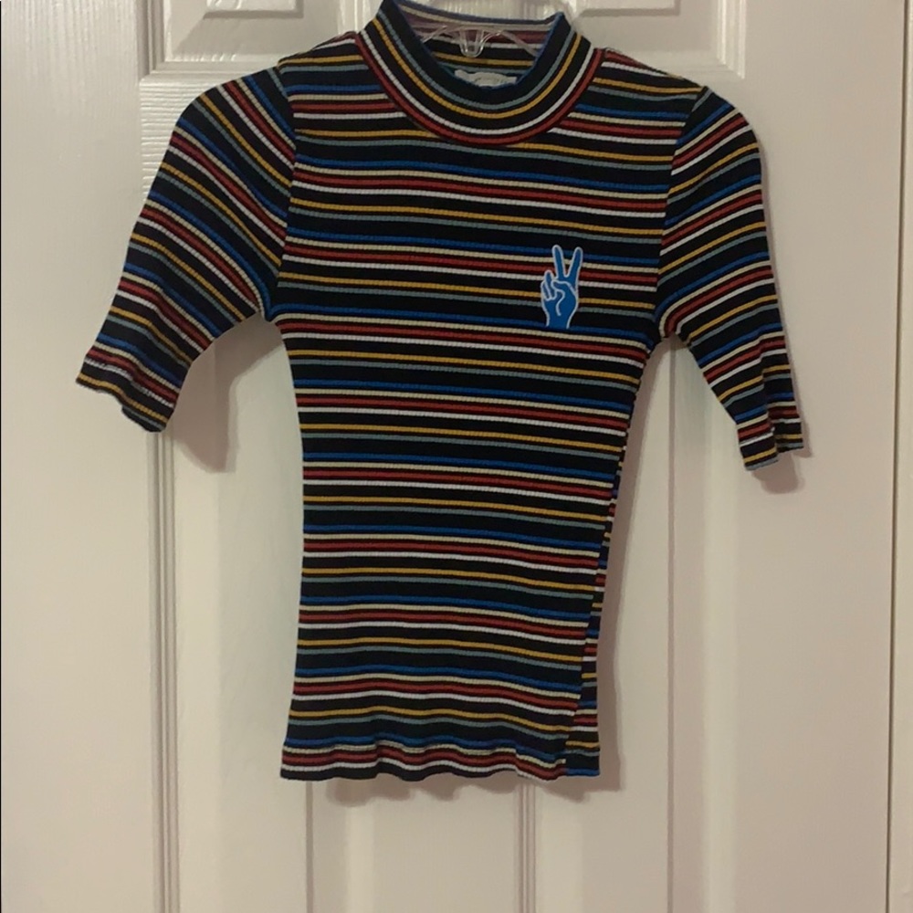 Urban outfitters ribbed crop top